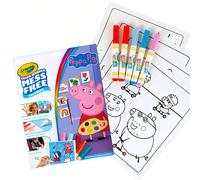 Crayola Disegno e Colorazione Senza Sporcare, Kit di Disegno e Colorazione per Bambini Piccoli, Giocattolo di , Regalo per Bambini 3+ (18 Pagine da Colorare + 5 Pennarelli) Libro da colorare Disney Pr