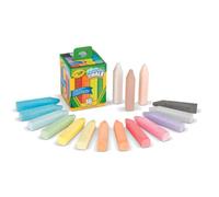 CRAYOLA - Gessi per Esterno Lavabili, Giochi all'Aperto a Scuola e nel Tempo Libero, 16 Brillanti Colori Assortiti, 51-4008