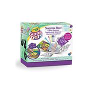 Crayola Glitter Dots - Scatola delle Sorprese, per Creare e Decorare con il Glitter Modellabile, Attività Creativa e Idea Regalo, 04-1088, Multicolore