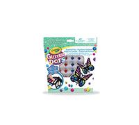 CRAYOLA Glitter Dots - Set Magiche Farfalle, per Creare Scintillanti Mosaici con Il Glitter Modellabile, attività Creativa e Idea Regalo, 04-1083