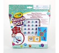 Glitter Dots Stencil Adesivi 0802 Crayola