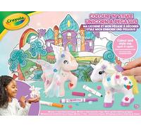 CRAYOLA - Il mio unicorno e il mio Pegaso da decorare - Gioco creativo per bambini da 4 anni - Gioco di immaginazione - Personalizza all'Infinito con Feltri e Perle