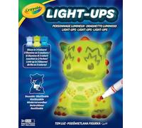 CRAYOLA Illuminazioni: Drago, lavabile, luce notturna a forma di drago, colora, lava, ripetizione, batterie non incluse, per bambini dai 3 anni in su