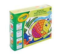 CRAYOLA - Laboratorio di Mosaico - Tempo Libero Creativo - Kit attività - a Partire dai 4 Anni - Gioco di Disegno e colorazione
