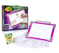Crayola - Lavagna Luminosa per Disegnare, Tavoletta Grafica per Ricalcare, Disegnare e Colorare, Portatile, Più di 100 immagini diverse, Gioco Creativo Educativo 6+