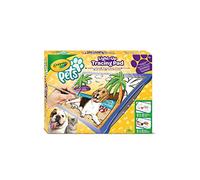 CRAYOLA - Lavagnetta Luminosa Cuccioli Light Up Tracing Pad Pets, Lavagna LED per Ricalcare, Disegnare e Colorare Animali, Portatile, per Bambini da 6 Anni, 04-1034