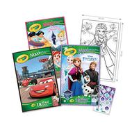 Crayola - Maxi Pagine da Colorare con Adesivi - Assortiti Disney