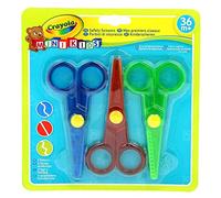 Crayola Mini Kids, 3 Forbici di Sicurezza, Forbicine sicure con lama in plastica per insegnare a tagliare ai bambini, per bambini a partire da 3 anni, per lavoretti e attività di asilo, 81-8119