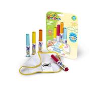 CRAYOLA Mini Kids - Set Ricarica Colora & Ricolora con 4 Pennarelli e Panno per Cancellare, da Utilizzare con Il Tappetone Colora & Ricolora, 81-2007G