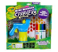 Crayola Mini Marker Sprayer, Marker Airbrush Kit, Gift for Kids, 7, 8, 9, 10