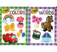 Crayola - My First Book of Words & Colors (Set of 2 Books)