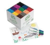 CRAYOLA MyFirst - Pennarelli lavabili, colori assortiti, confezione da 144, perfetti per scuole e aule