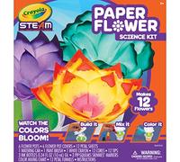 Crayola Paper Flower Science Kit, Color Changing Flowers, Gift for Kids Ages 7, 8, 9, 10