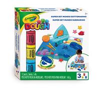 CRAYOLA Pasta da Modellare Super Set Esploratore Marino, età da 3 Anni, per Gioco e Regalo, 12 Pezzi A1-1971