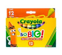 CRAYOLA Pastelli Extra Jumbo So Big Confezione da 12