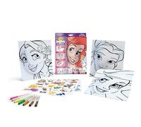 CRAYOLA POPS - Set Attività 3D, per Colorare e Creare disegni in 3D, Attività Creativa e Regalo per Bambini, soggetto Disney Princess, da 6 anni, 04-0743