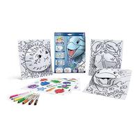 Crayola pops 3d activity set delfino e mondo marino - colora e crea disegni tridimensionali