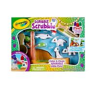 Crayola Scribble Scrubbie Pets Dinosaur Waterslide Giocattoli per Bambini Giocattolo per la Toelettatura degli Animali Domestici per Ragazzi e Ra