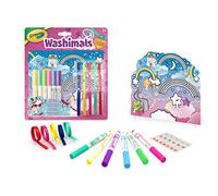 CRAYOLA Set Accessori per decorare e colorare i cuccioli Washimals, Gioco e Regalo, da 3 Anni, 25-7360