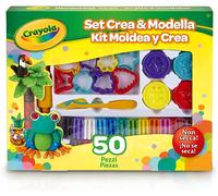 Crayola Set Crea e Modella con La Plastilina con accessori e formine