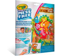 CRAYOLA - Color Wonder, kit da colorare con 18 pagine da colorare e 4 pennarelli senza macchia, tema amici dinosauri, attività creativa per bambini, 3,4,5 anni, 75-7158