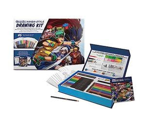 CRAYOLA, Set da Disegno Impara a disegnare i Tuoi Manga con 45 Pezzi, attività Creativa e Regalo per Bambini, da 8 Anni, 04-2938