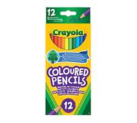 CRAYOLA - Set di matite Colorate di Legno FSC - Scatola da 12 pastelli Colorati - 12 Colori - Ideale per la Scuola e Asilo, per attività Creative e lavoretti - Bambini dai 3 Anni
