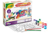Crayola Set Dipingi con i Numeri, con Tempere Lavabili e Pennelli