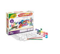 CRAYOLA - Set Dipingi con i Numeri, con Tempere Lavabili e Pennelli, Attività Creativa per Bambini, dai 5 anni in sù, 04-2949
