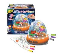 CRAYOLA - Sfera Luminosa, Set Motorizzato con Luci e Movimento per Creare Disegni su Due Livelli, 6 Pennarelli Gel Lavabili, attività Creativa e Regalo per Bambini, da 6 Anni, 25-5985