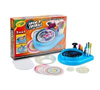 Crayola spin & spiral art station set - crea vortici di colore
