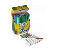 Crayola Super Tips Washable Markers 100 Pcs