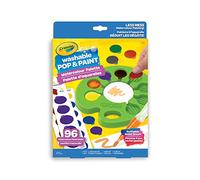 CRAYOLA Tavolozza di acquerelli lavabile Pop & Paint