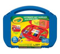 Crayola Ultimate Art Case con cavalletto, set artistico per bambini, 85 pezzi, regalo per bambini dai 4 ai 7 anni [esclusiva Amazon]