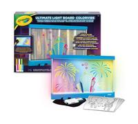 Crayola Ultimate Light Board ColorVibe, Lavagna Luminosa LED con Effetti Sonori,