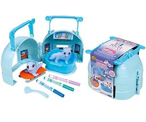 CRAYOLA Washimals Arctic Adventure - Set Attività Colora Lava Ricolora con Cuccioli, Ambientazione Iglù Artico, Ideale da Regalare, Età Consigliata: da 3 Anni, 74-7477