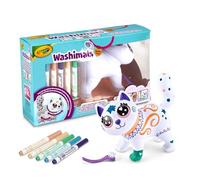 CRAYOLA Washimals Jumbo Pets - Big Jenny, la Grande gattina da Colorare Lavare e