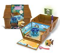 CRAYOLA - Washimals Ocean Glow Pets - Set Scrigno del Tesoro, per Colorare e Fare Il Bagnetto ai Cuccioli, Gioco e Regalo per Bambini, da 3 Anni, 74-7510