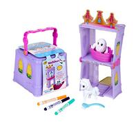 CRAYOLA WASHIMALS Peculiar Pets, Set Attività Castello, per Colorare e Fare il Bagnetto ai Cuccioli, per Gioco e Regalo, da 3 Anni, 74-7358
