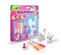 CRAYOLA Washimals Pets - Set Attività Colora Lava Ricolora con Cuccioli, Ricarica Gattino e Cagnolino, Ideale da Regalare, Età Consigliata: da 3 Anni