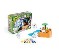 CRAYOLA - Washimals Safari, Set attività, per Colorare e Fare Il Bagnetto ai Cuccioli, per Gioco e Regalo, da 3 Anni, 74-7328, Verde