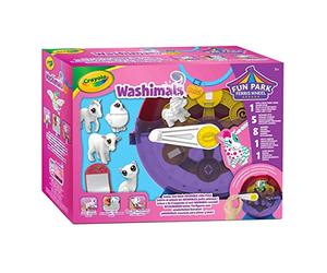 CRAYOLA Washimals - Set Ruota dei Divertimenti, per Colorare e Fare Il Bagnetto ai Cuccioli, Gioco e Regalo per Bambini, età 3+, 74-7458