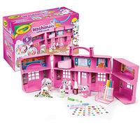 CRAYOLA WASHIMALS - SUPER SALONE DI BELLEZZA - 5 MODI PER GIOCARE E DECORARE! - COLORA E FAI IL BAGNETTO AI TUOI ADORABILI CUCCIOLI!