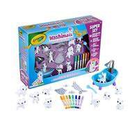 CRAYOLA - Washimals, Super Set Maschere e Costumi, per Colorare e Fare Il Bagnetto ai Cuccioli, Gioco e Regalo per Bambini, da 3 Anni, 74-7461