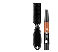 Crayon à Barbe - Noir Stylo de Remplissage | Marqueur à Barbe | Outil de Toilage Précision Coiffage Longue Tenue | Look Impeccable Mariage Fête Voyage Rendez-vous