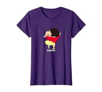 Crayon Shin-Chan Smile Shin-Chan Maglietta, Donna, Viola, 3XL