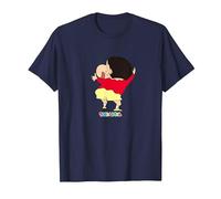 Crayon Shin-Chan Smile Shin-Chan Maglietta, Uomo, Navy, 3XL