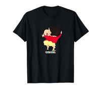 Crayon Shin-Chan Smile Shin-Chan Maglietta, Uomo, Nero, 3XL