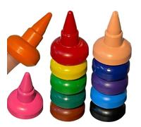 Crayons, Art Kit, 12-Color Safe & Crayons, Washable & Easy-Grip, Fun School Supplies And Creative Drawing Tools for Kids, Boys & Girls, 150g