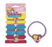 CRAZE 14752-Elastici Bambini, Hair Accessories, Accessori Bibi & Tina, Elastici per Capelli per Ragazze, 14752, Multicolore